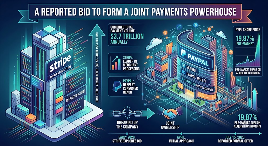 Stripe's Bid for PayPal: What It Could Mean for SME Owners